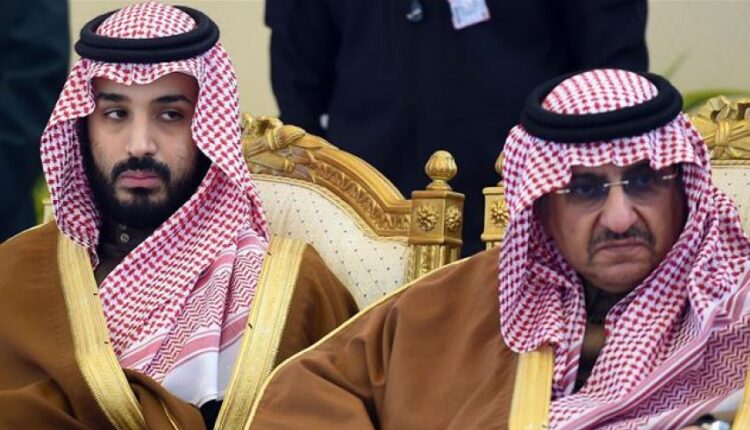 محمد بن سلمان ومحمد بن نايف