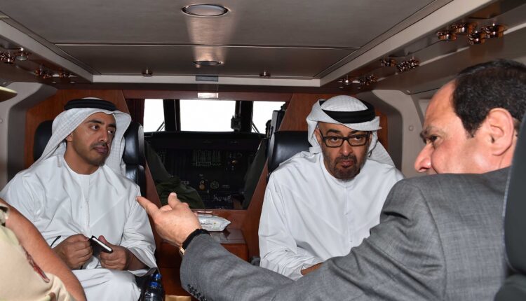 ابن زايد والسيسي