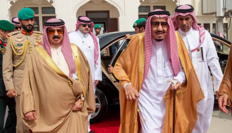 ملكا السعودية والبحرين