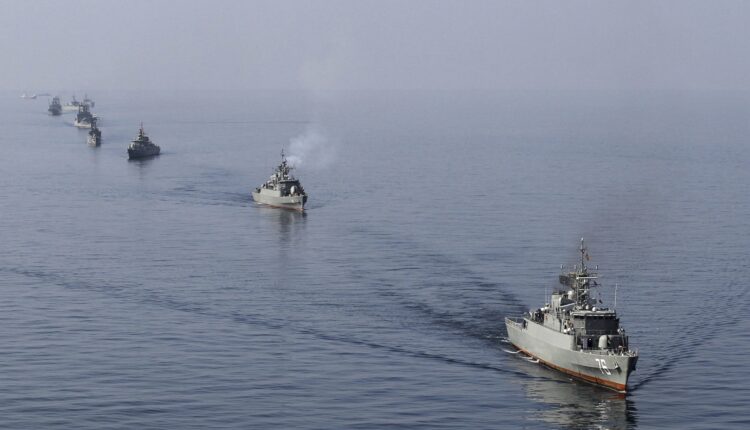 سفن أمريكية في مياه الخليج