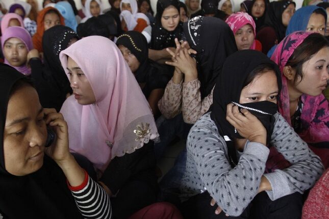 عاملات سريلانكيات في السعودية