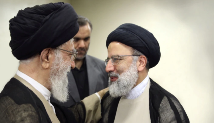 إبراهيم رئيسي مع خامنئي