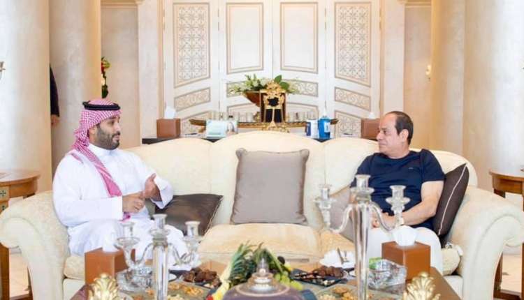 السيسي طلب من ابن سلمان الإفراج عن المعتقلين الفلسطينيين
