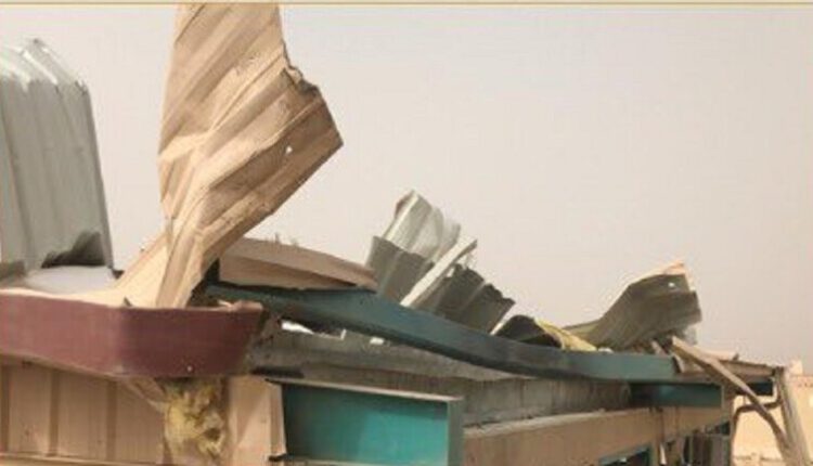 شاهد| السعودية تعلن سقوط طائرة مفخخة حوثيون على مدرسة بعسير
