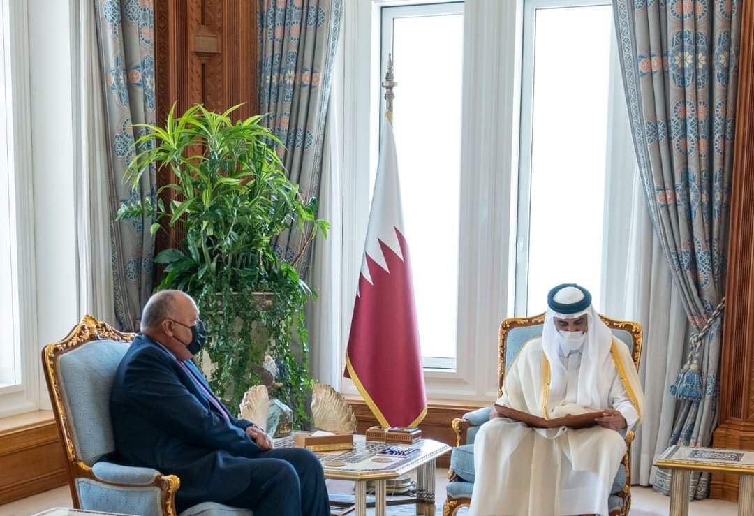 وزير خارجية مصر يكشف تفاصيل لقائه بأمير قطر وما سيحدث بالأيام المقبلة