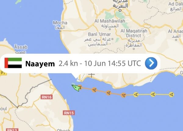 بيانات ملاحية حديثة تكذب تحالف السعودية وتكشف ما يجري بجزيرة ميون
