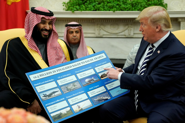 ترامب وولي عهد السعودية