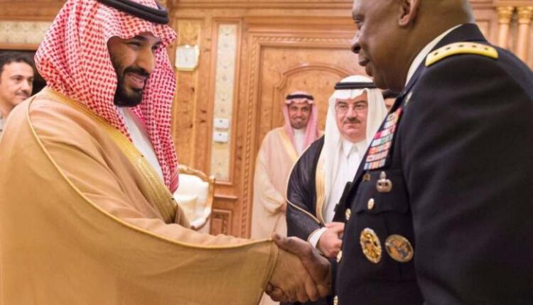 وزير الدفاع الأمريكي ونظيره السعودي
