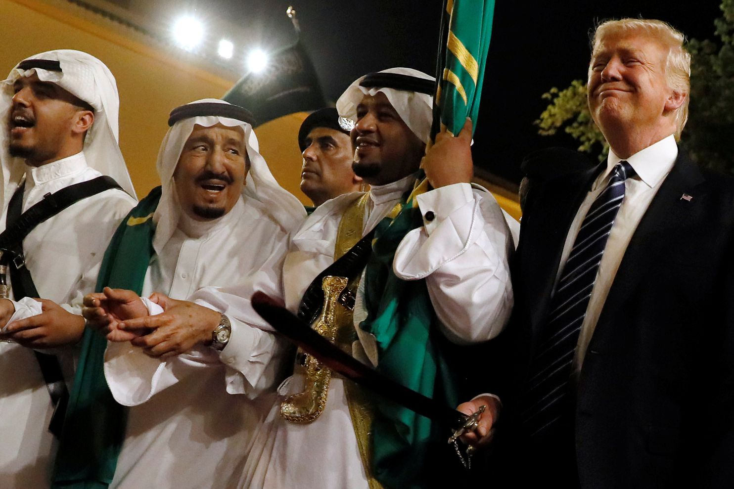 زيارة الرئيس الأمريكي السابق دونالد ترامب إلى السعودية عام 2017