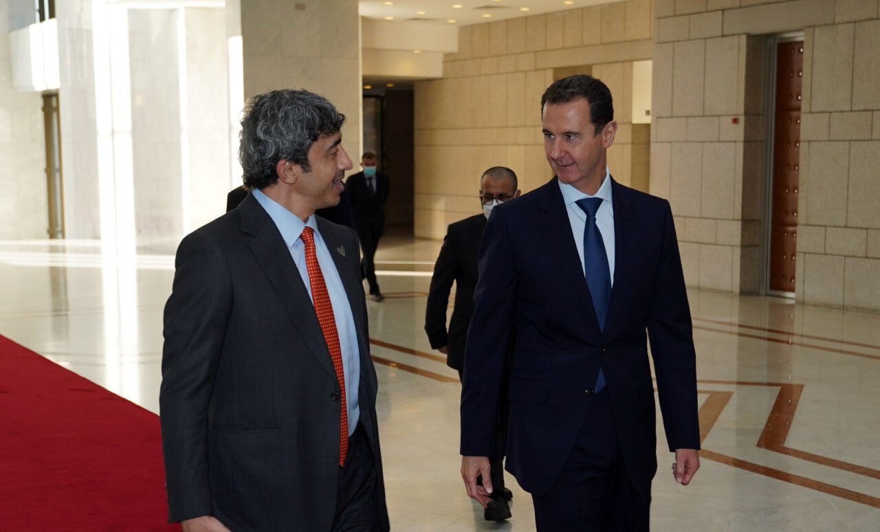 عبد الله بن زايد: سوريا بقيادة الأسد قادرة على تجاوز التحديات التي فرضتها الحرب