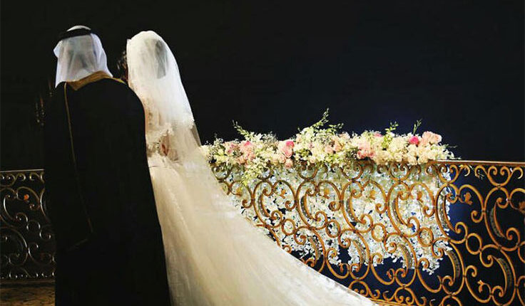 شاهد| حفل زفاف أسطوري للفنانة أبرار سبت