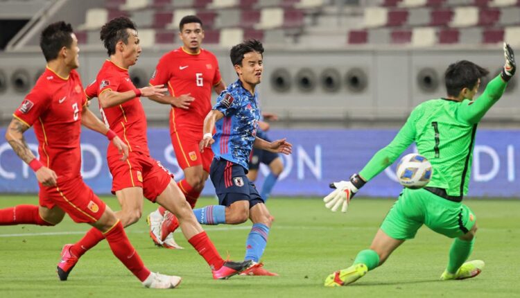 ضمن مباريات تصفيات كأس العالم 2022.. اليابان تفوز وتضيق الخناق على المنتخب السعودي