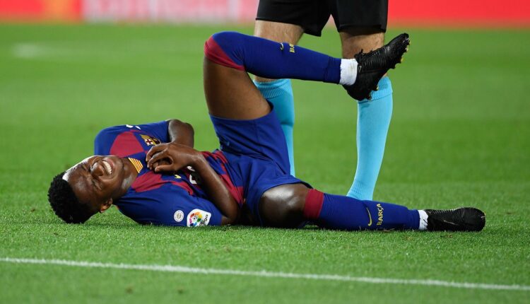 خبر غير سار لجماهير برشلونة حول مدة غياب أنسو فاتي