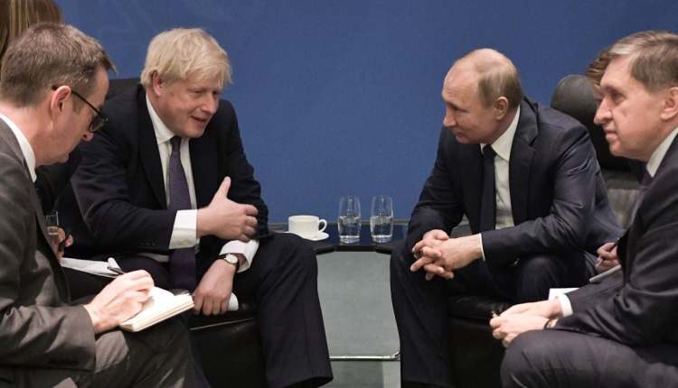 جونسون يقلب الطاولة على بوتين ولافروف ويفرض عقوبات مباشرة عليهما