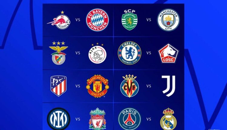 مواعد مباريات دور الـ16 من دوري أبطال أوروبا التي ستنطلق الثلاثاء