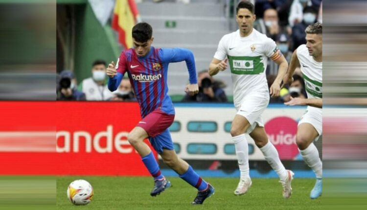 شاهد.. ملخص وأهداف مباراة برشلونة ضد إلتشي