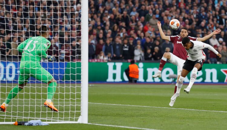 موعد مباراة إياب وست هام ضد آينتراخت فرانكفورت