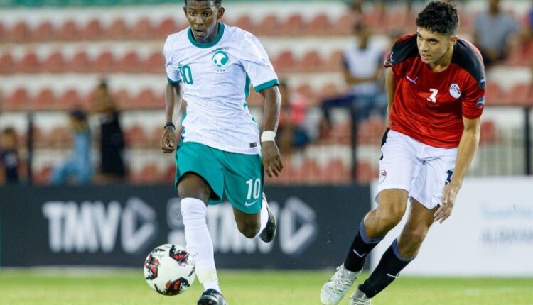 شاهد.. المنتخب المصري يدك شباك نظيره السعودي بكأس العرب للناشئين بثلاثية نظيفة