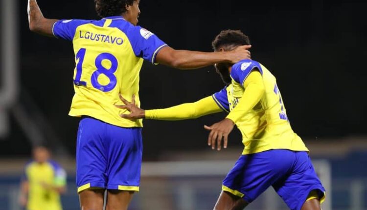 شاهد.. النصر يمطر شباك أبها بثلاثية نظيفة