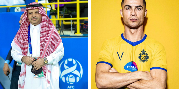 مفاجأة مدوية من رئيس نادي النصر السعودي حول انضمام كريستيانو رونالدو
