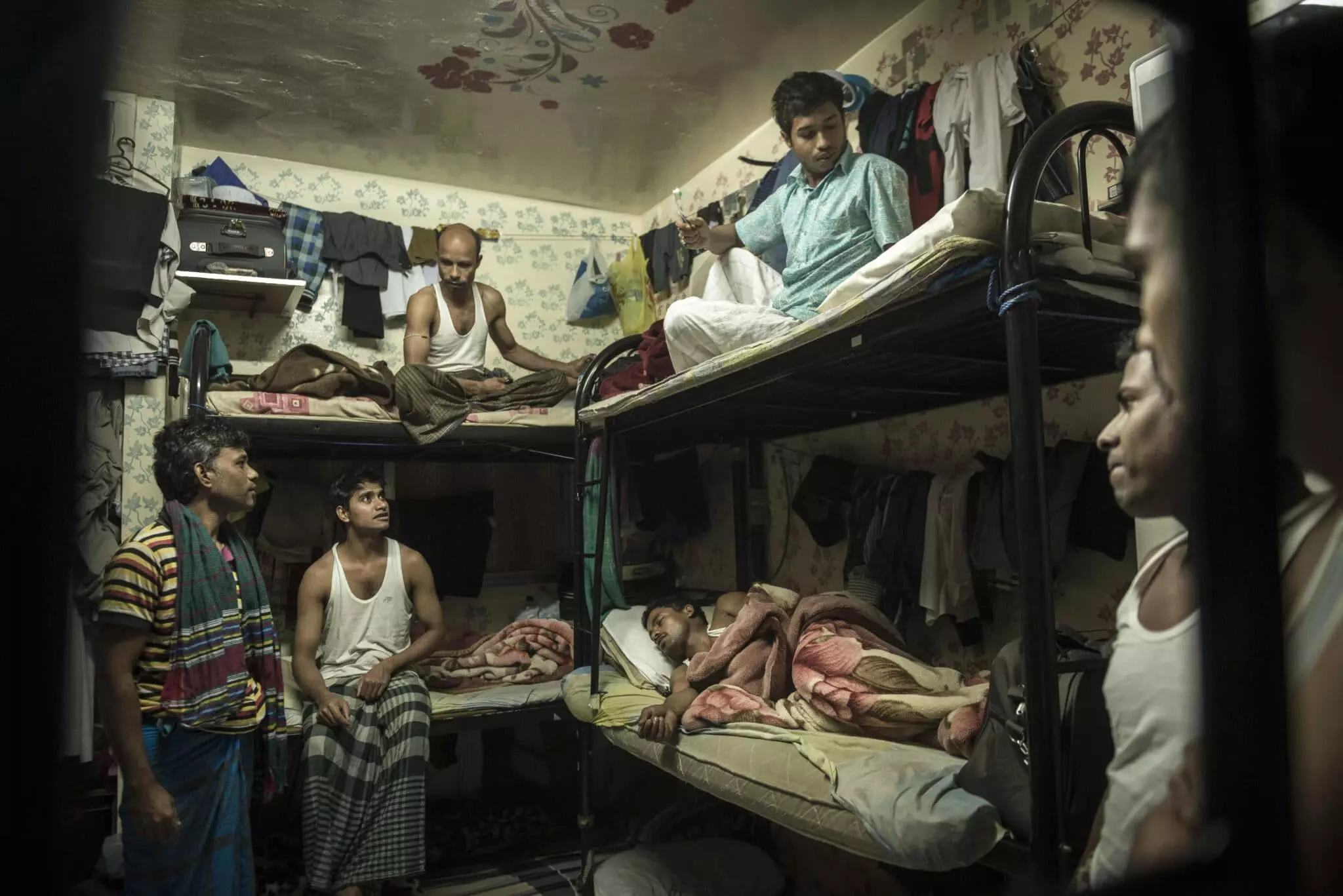 UAE migrant workers accommodation