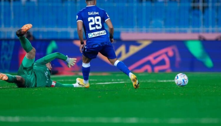 شاهد.. الهلال يدك شباك العدالة بهدفين ويصعد لوصافة دوري روشن للمحترفين