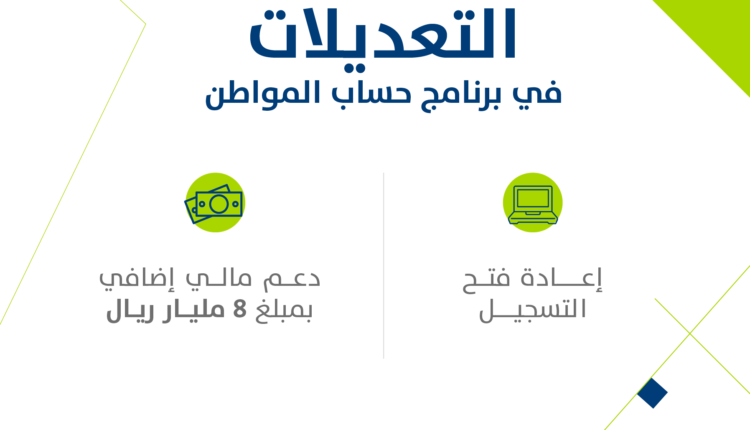 طريقة التسجيل في حساب المواطن 1444 السعودية