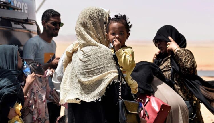 لاجئ سوداني