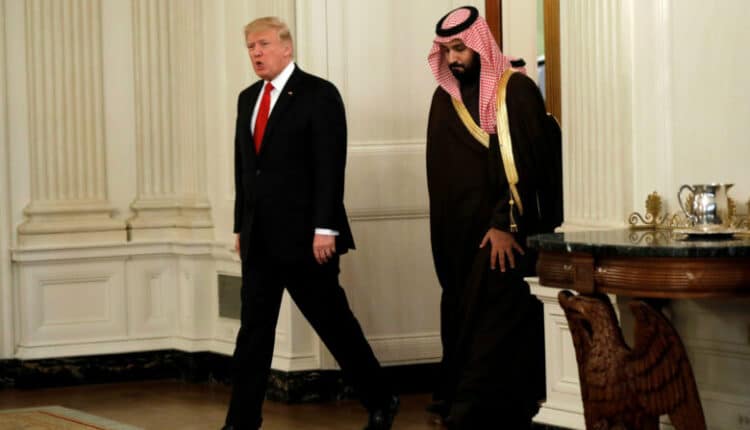 محمد بن سلمان وترامب