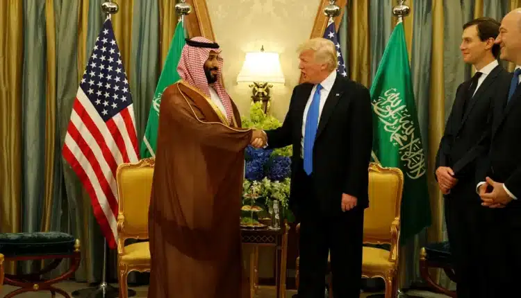 دونالد ترامب ومحمد بن سلمان