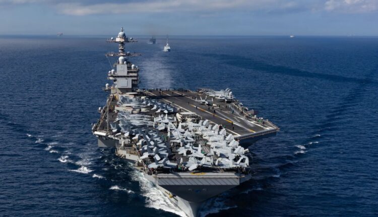 حشود الجيش الأمريكي