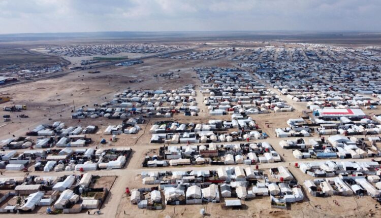 مخيم الهول في شمال شرق سوريا
