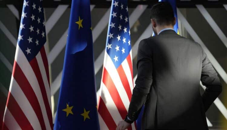 العلاقات الأوروبية الأمريكية