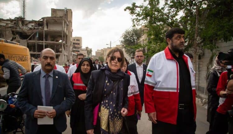 الوضع الإنساني في طهران