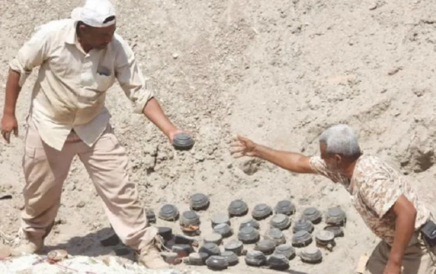 تقرير: أكثر من 11807 مدنيين بين قتيل وجريح بألغام الحوثيين في اليمن