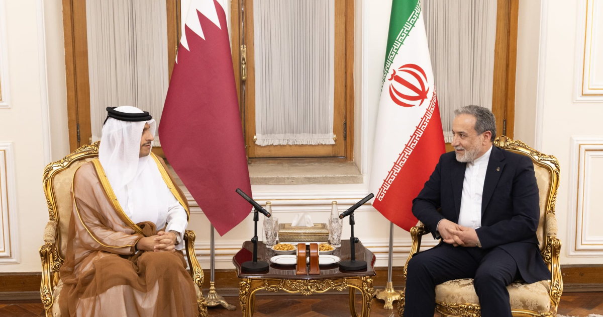 رئيس الوزراء القطري يزور طهران لبحث سبل تهدئة التوتر واستئناف الحوار