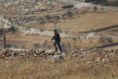 إصابة ثلاثة فلسطينيين بينهم مسنتان في اعتداءات مستوطنين برام الله