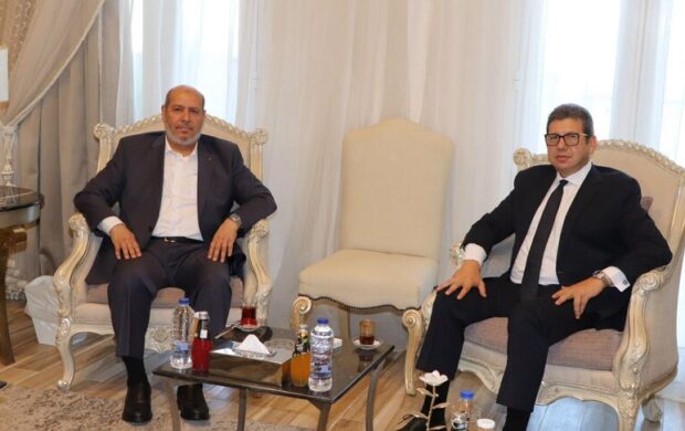 رئيس المخابرات المصرية يبحث مع وفد «حماس» برئاسة الحية استكمال تنفيذ اتفاق غزة