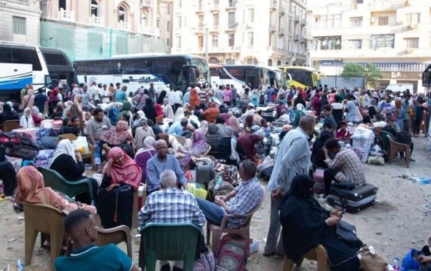 عودة 550 سودانياً من مصر ضمن برنامج العودة الطوعية بدعم من الجمارك ولجنة الأمل