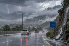 الأرصاد: أمطار غزيرة وسيول على 4 مناطق في المملكة