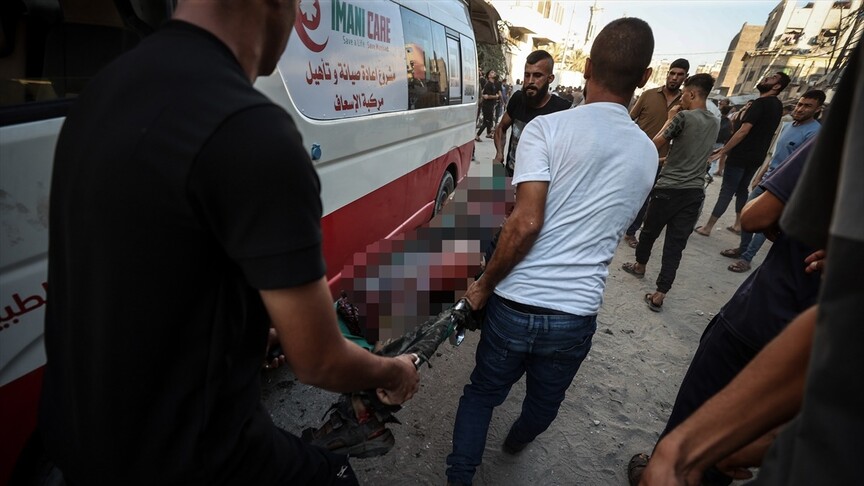 غارة إسرائيلية تقتل فلسطينيا وتصيب اثنين وسط غزة