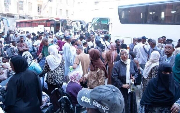 عودة 882 سودانياً إلى بلادهم من مصر ضمن برنامج العودة الطوعية