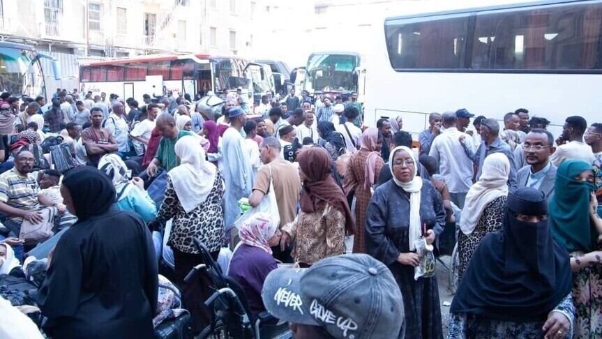 عودة 882 سودانياً إلى بلادهم من مصر ضمن برنامج العودة الطوعية