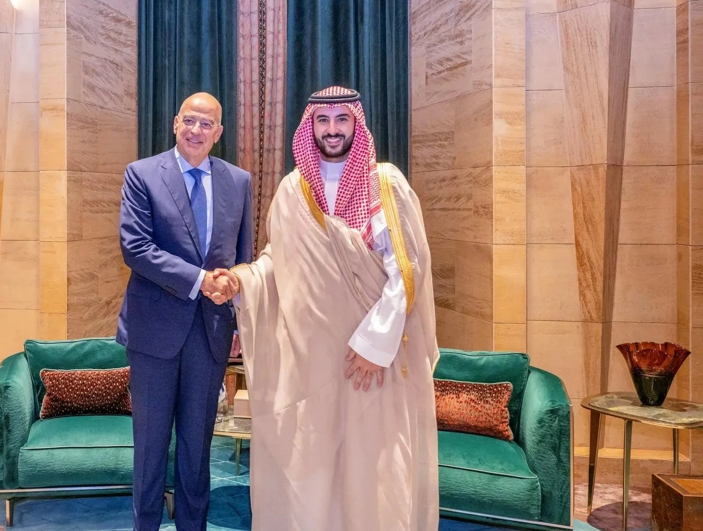الرياض.. خالد بن سلمان ودينداس يبحثان تعزيز الشراكة الدفاعية